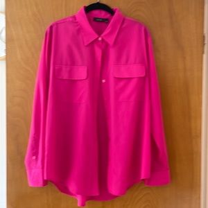 Barbie pink button up
